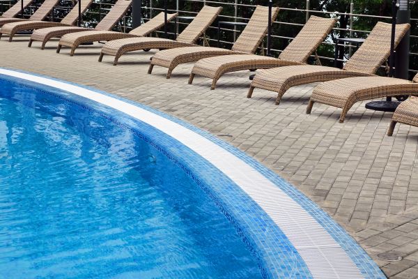 Poolside Hardscaping in Murrells Inlet